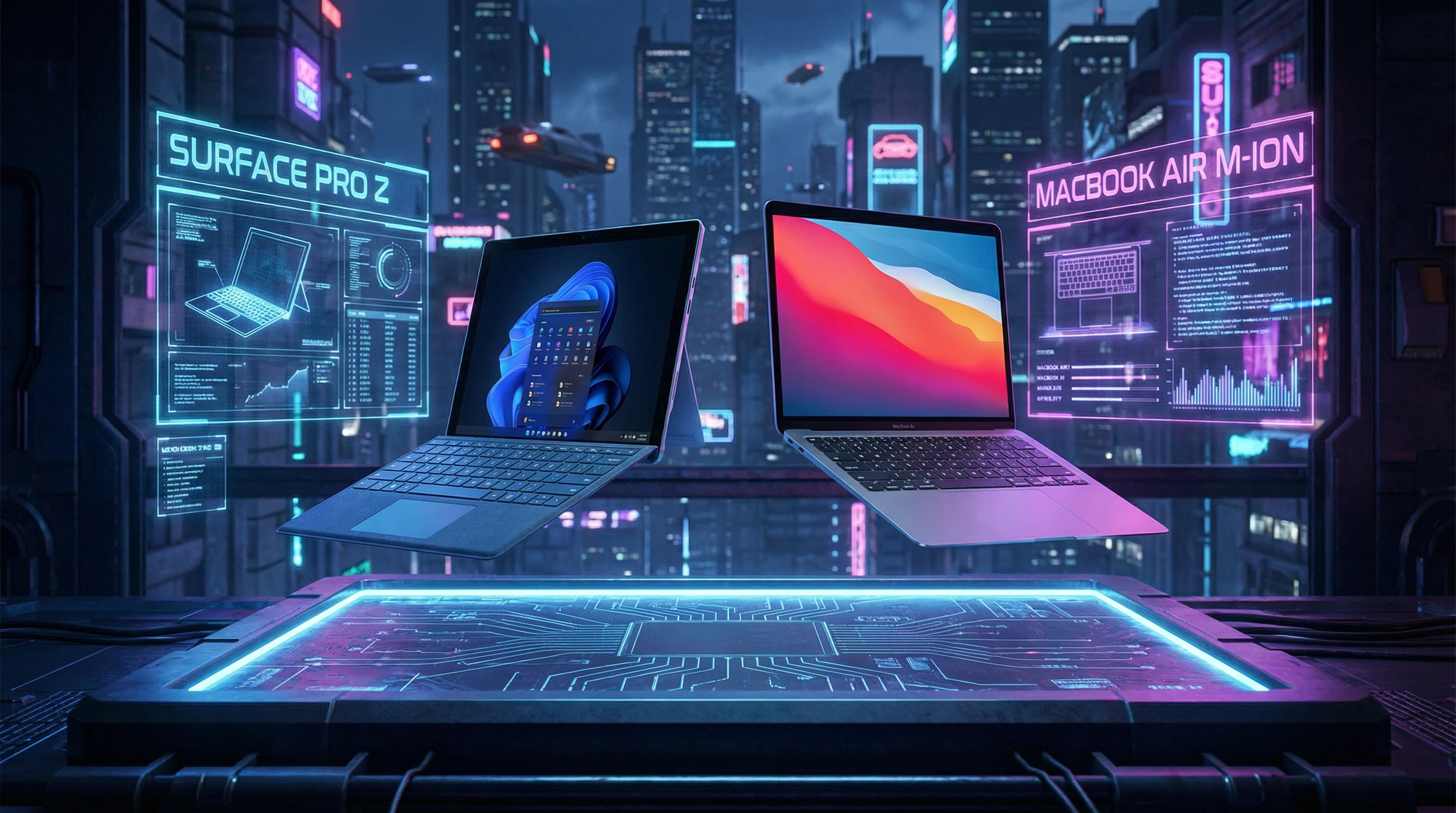 Microsoft Surface Laptop 6 vs MacBook Air M3: The Ultimate Ultraportable Showdown