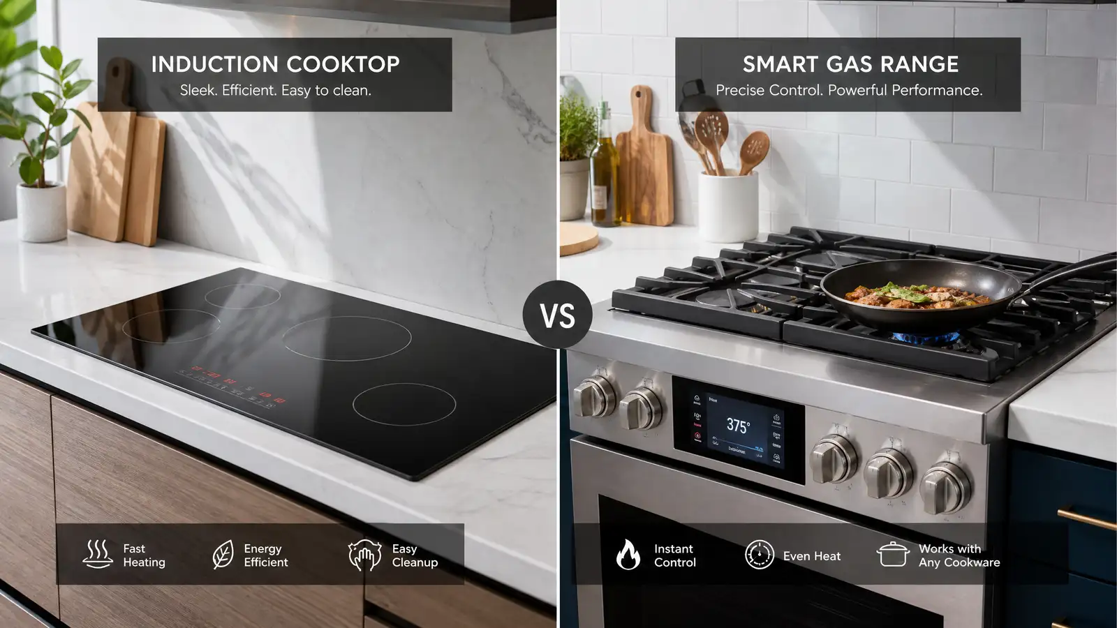 LG Induction Cooktop vs GE Profile Smart Range: Which Kitchen Upgrade Is Worth It in 2026?