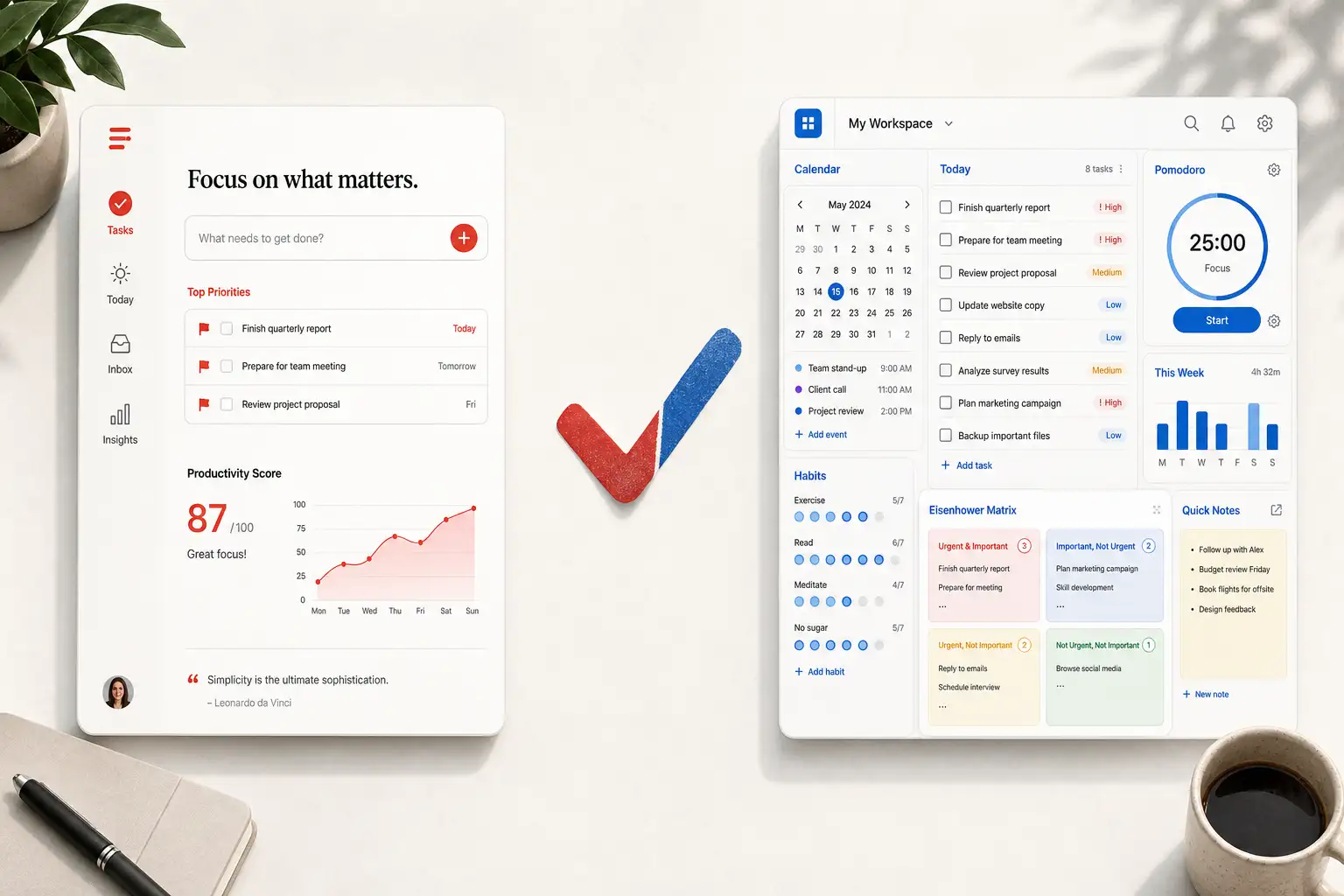 Todoist vs TickTick: Which To-Do App Actually Gets Things Done?