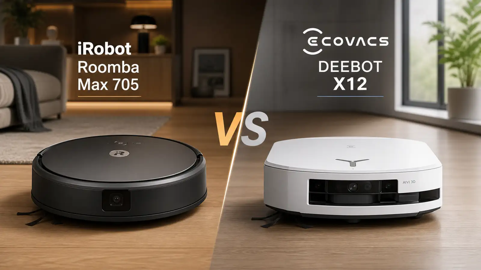 iRobot Roomba Max 705 vs ECOVACS DEEBOT X12 OmniCyclone: Which Flagship Robot Vacuum Wins in 2026?